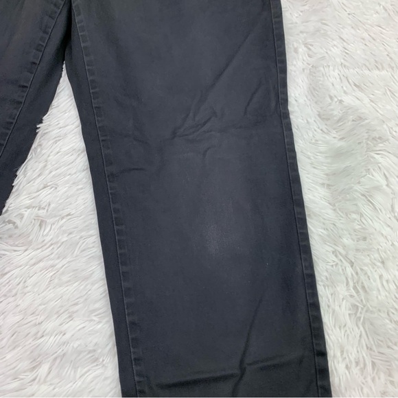 Abercrombie and Fitch men chino joggers pants elastic waist in black - Picture 10 of 10